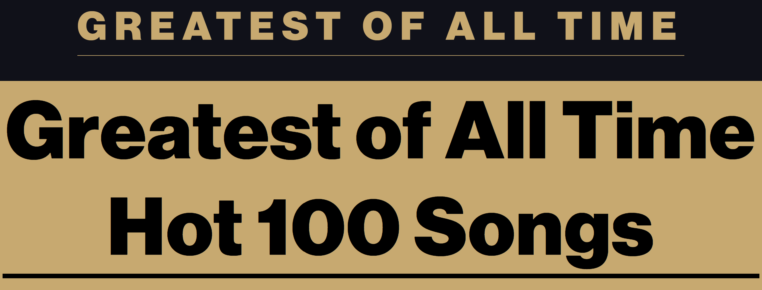 Billboard Top 64 Songs of All Time
